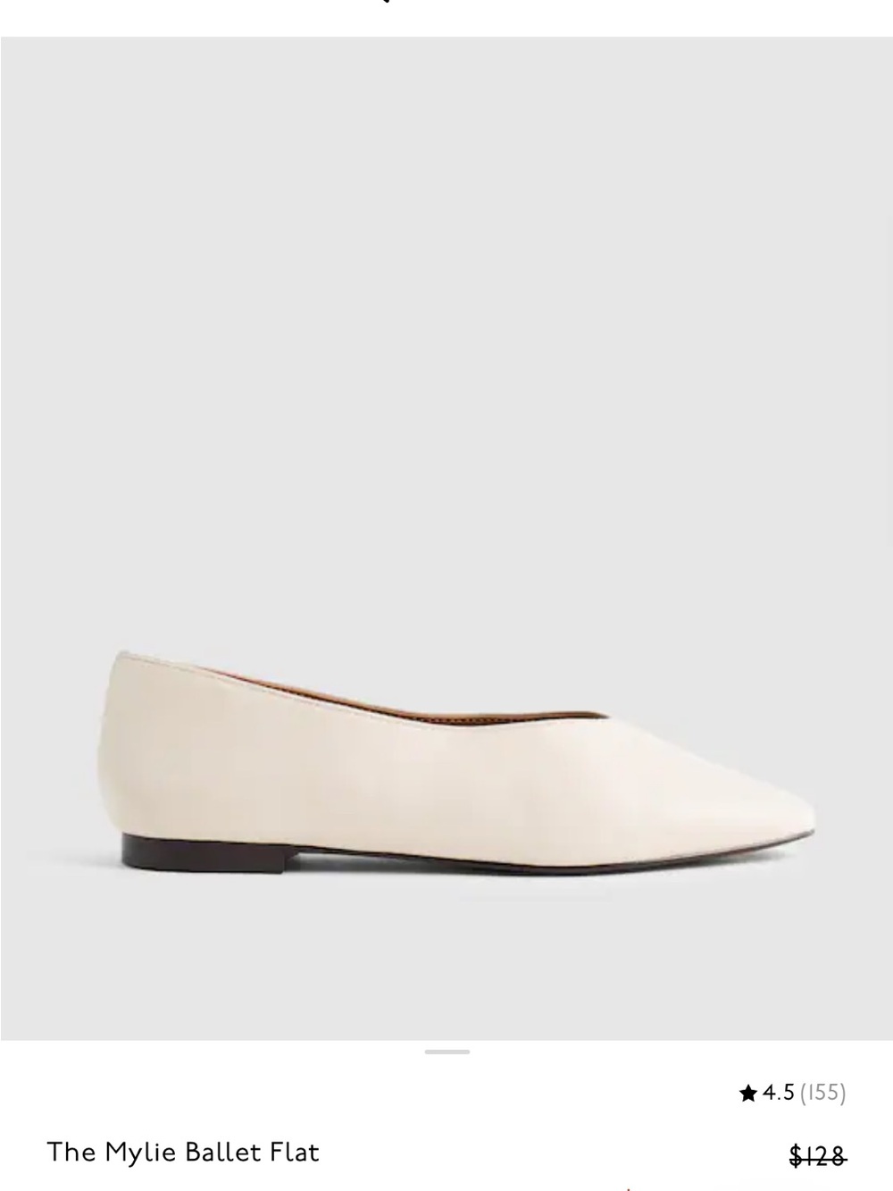 NEW Madewell Mylie Ballet Flat - Picture 2 of 5